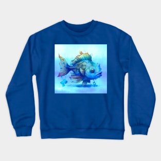 Fin The Tropical Fish Crewneck Sweatshirt